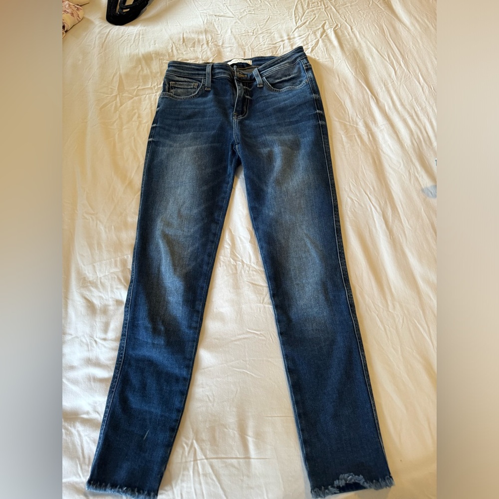 Flying monkey skinny jeans